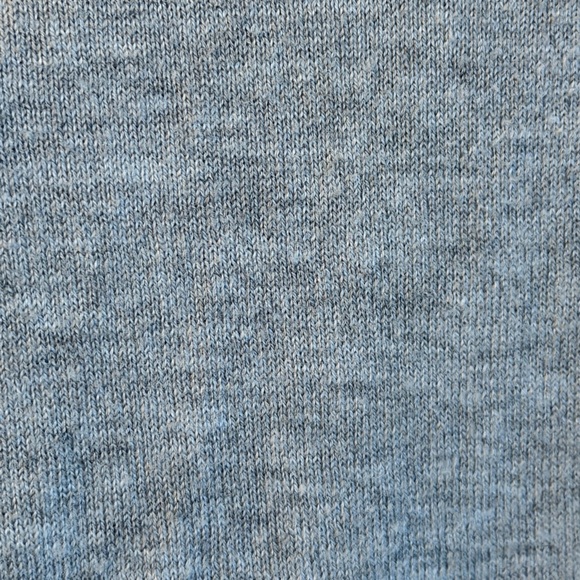 Quince Lightweight Cotton Cashmere Crew Sweater Medium Heather Grey Classic - Picture 4 of 6